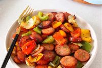 Effortless Air Fryer Sausage and Peppers
