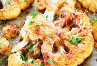 Crispy Roasted Cauliflower Steaks