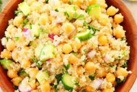 Zesty Chickpea Quinoa Bowl