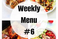 Week Six Meal Plan