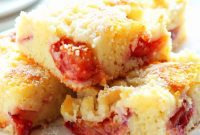 Sweet Plum Swirl Coffee Cake