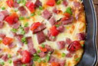 Festive Skillet Breakfast Casserole and Le Creuset Giveaway