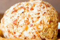 Irresistible Bacon Olive Cheese Ball