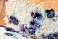 Delicious Blueberry Quick Bread