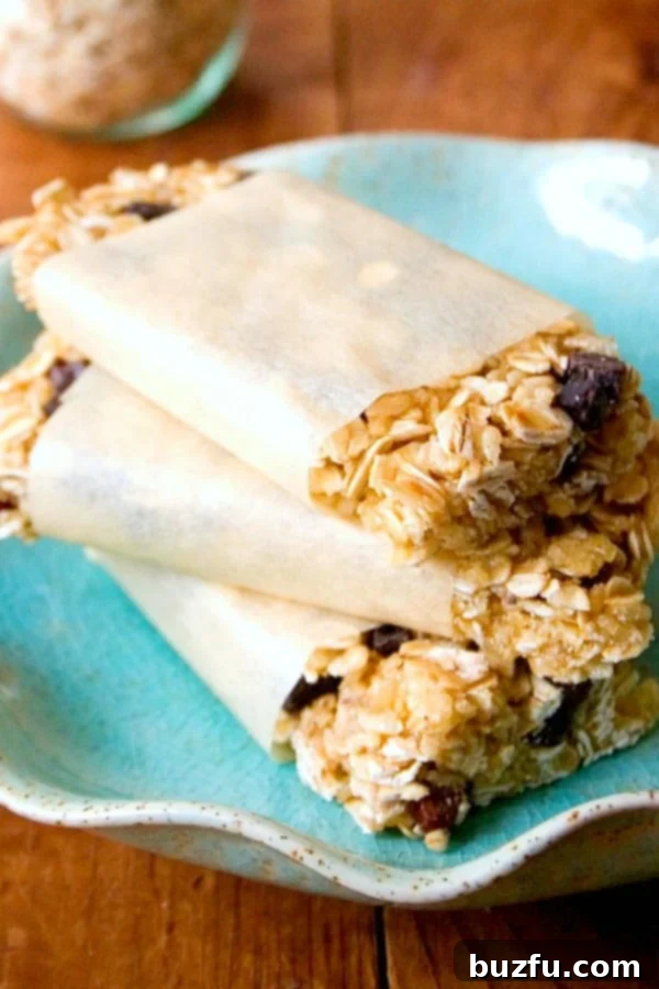 Homemade Chewy Granola Treats 1 featured 5383