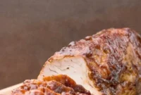 Apricot-Glazed BBQ Pork Tenderloin