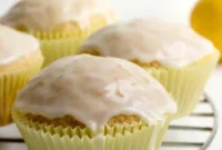 Zesty Lemon Glaze Muffins