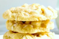 Heavenly White Chocolate Coconut Cookies