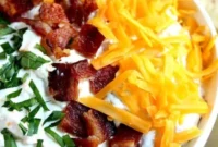 Loaded Cheddar Bacon Ranch Dip