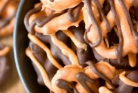 Pumpkin Spice Chocolate Pretzel Treats