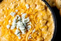 Fiery Buffalo Chicken Dip