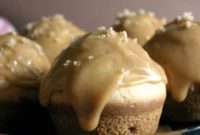 Irresistible Spiced Donut Muffins with Peanut Butter Glaze