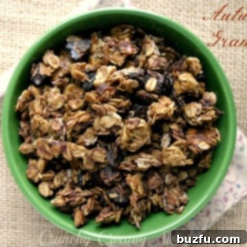 Cozy Autumn Granola 2 Autumn Granola Clusters