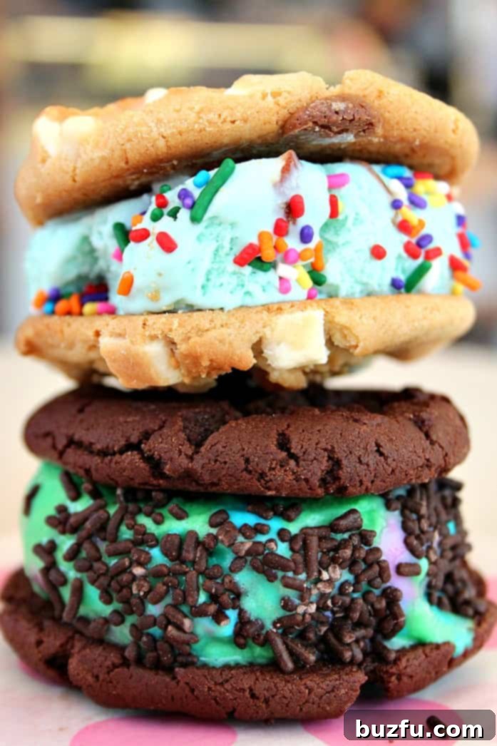 baskin robbins warm cookie sandwich 1