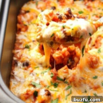 Easy Southwestern Slow Cooker Chicken and Rice 2 Southwestern Chicken and Rice in a crock pot, ready to serve.