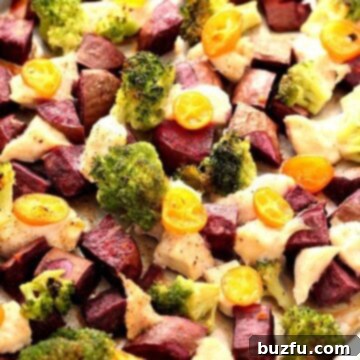 Sheet Pan Chicken with Kumquats and Purple Potatoes