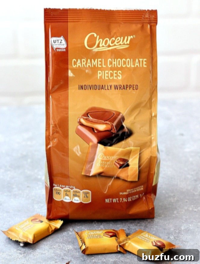 Delicious caramel filled milk chocolates from Choceur.