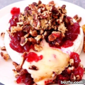 Cranberry Pecan Baked Brie Recipe