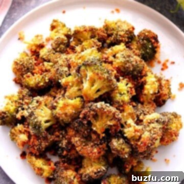 The Best Garlic Parmesan Roasted Broccoli Recipe