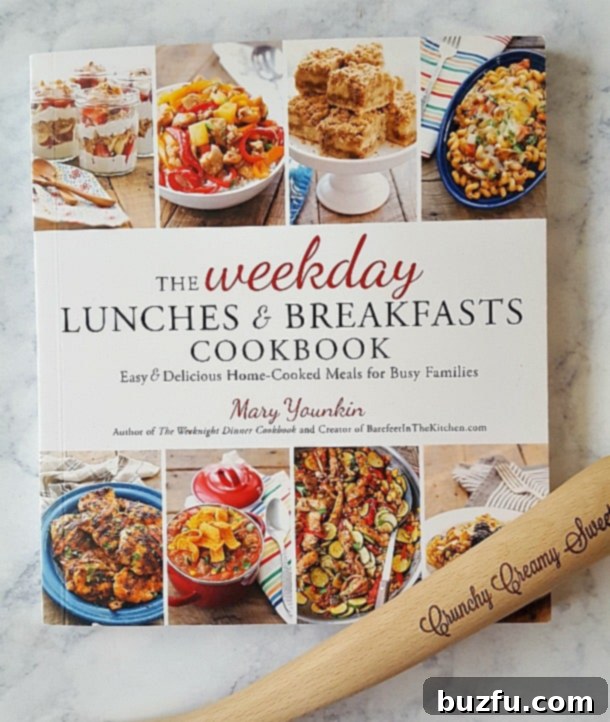 The Weekday Lunches & Breakfasts Cookbook - A must-have cookbook for easy meals. The Weekday Lunches & Breakfasts Cookbook by Mary Younkin, featuring inspiring recipes for busy individuals.