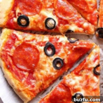 No yeast pizza slices.