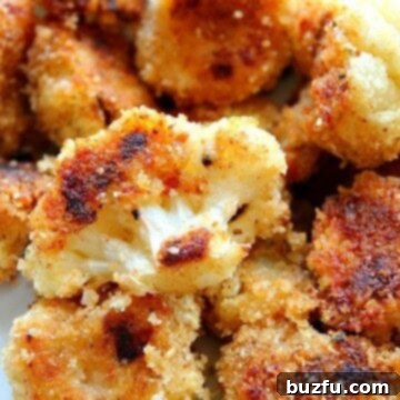 Roasted Garlic Parmesan Cauliflower