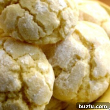 Lemon Burst cookies on a plate.