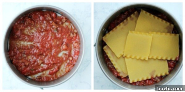 Step 3: layer all ingredients in pan.