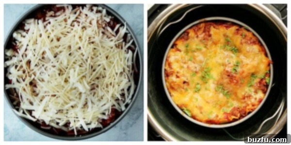 Step 4: cook the lasagna