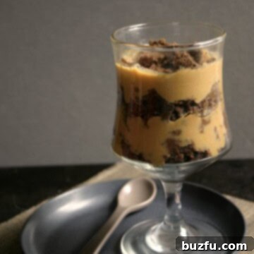 Salted Caramel Chocolate Trifle Delight 2 Salted Caramel Pudding Chocolate Cake Trifle