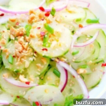 Cucumber slices in a bowl.