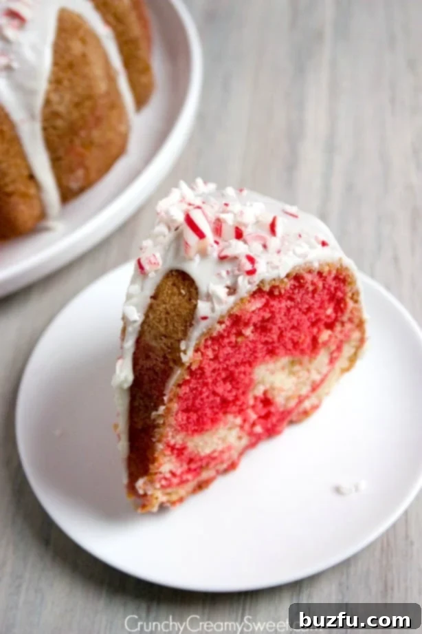 Peppermint Candy Cane Bundt Cake - sweet and light peppermint cake with red swirl is festive and perfect for the holidays! Peppermint Candy Cane Bundt Cake - sweet and light peppermint cake with red swirl is festive and perfect for the holidays!