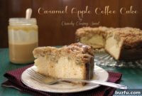 Spiced Caramel Apple Swirl Coffee Cake