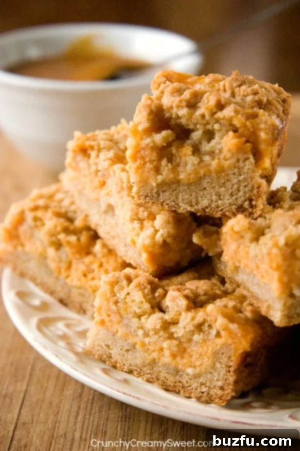 Pumpkin Spice Crumb Bars