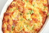 Breakfast Bliss: The Ultimate Bread and Egg Casserole
