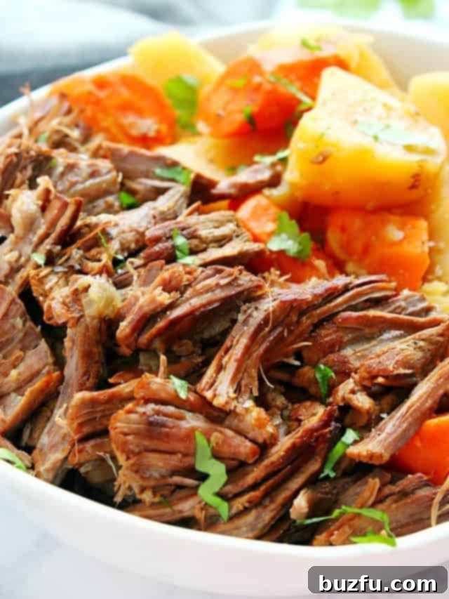 Instant Pot Pot Roast with vegetables